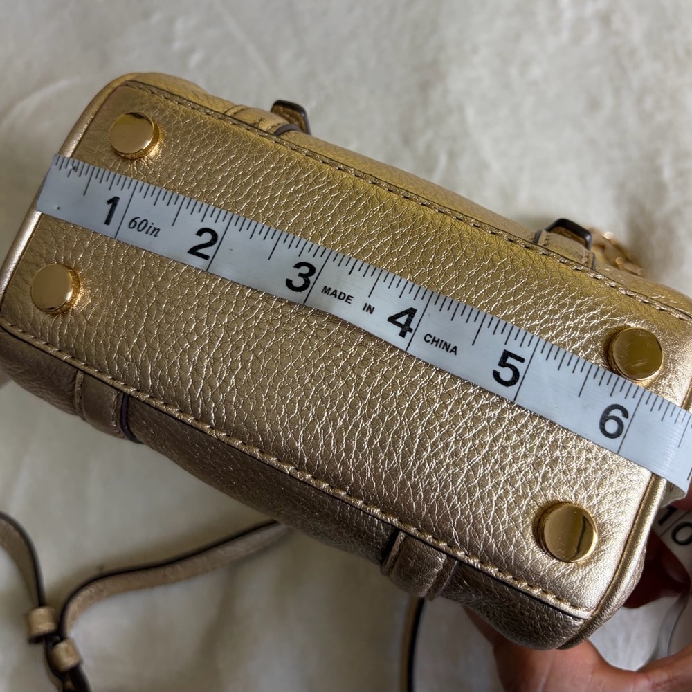 MK Michael Kors Metallic Gold‎ Mini Bag - Picture 4 of 7